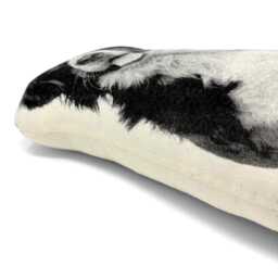 Bernese Mountain Dog Pillow, Silkscreen Printed Contour Shape - thumbnail 2