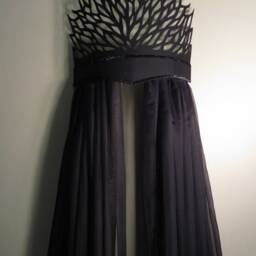 Fantasy Black Bed Crown Canopy. Only One & The Last Is Available Ready To Ship - thumbnail 4