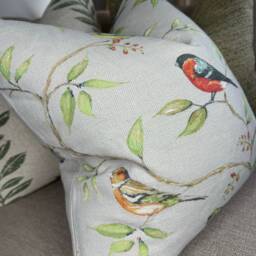 Animal Print , Birds Design Cushion Cover, Decorative Pillow Size 18 - thumbnail 3