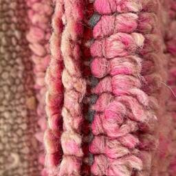 Handmade Wool Beni Ourain Rug Vintage Moroccan Carpet - 5x9Ft - thumbnail 2