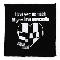 "Newcastle Fan Fleece Blanket - "