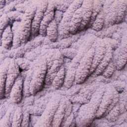 Crochet Baby Blanket ~ Lilac - Thick Yarn & Larger Blanket - thumbnail 3