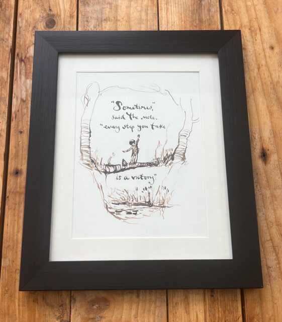 Framed Print From Always Remember - The Boy Mole Fox, Horse & The Storm By Charlie Mackesy