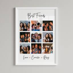 Personalised Framed Best Friends Photo Print, Gift For Bestie, Soul Sisters, Birthday, Friend Gift, Mates Print - thumbnail 2