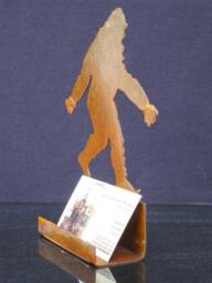 Bigfoot Sasquatch Yeti Silhouette Business Card Holder - Free Shipping in Us - thumbnail 3