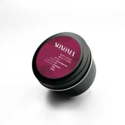 Sonoma -- Scented Soy Candle California Cranberries Fir Cinnamon Pine Handmade Handpoured Mason Jar - thumbnail 4
