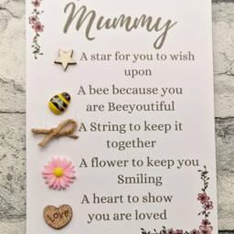 Mummy Mothers Day Gift, Framed Picture, Token I Love Appreciation Gift, Mothers Gift For Mum, Mummy, Birthday Mum - thumbnail 2