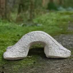 Stone Bridge Sculpture Concrete Ornament Statue Fairy Garden Accessory Outdoor Landscape Decoration Bridge Lover Gift - thumbnail 4