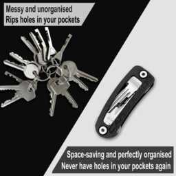 Keycage Key Organizer Key Holder Made Of Carbon - thumbnail 3