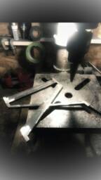 Metal Roman Numerals, Clock, Spool Industrial Numbers - thumbnail 1
