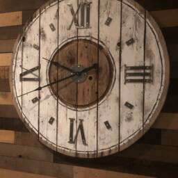 Metal Roman Numerals, Clock, Spool Industrial Numbers - thumbnail 4