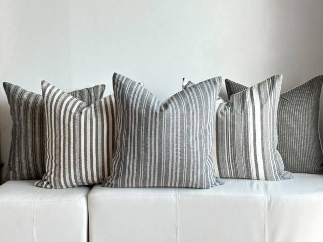 Combo Pillow Set Of 5 Indigo Pillow Cover - image 1