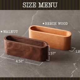 Gift For Him, Personalized Business Card Holder, Office Desk Stand Display Accessories, Valentine's Gifts - thumbnail 2