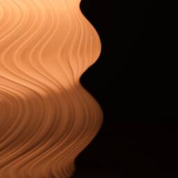 Jean Squiggle Table Lamp - Made By Morii - Carbon Black - thumbnail 3