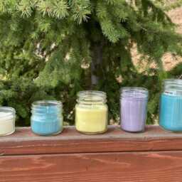 Silver Heels Lavender Soy Wax Candle in Tin Or Glass. Hand-Poured Colorado - thumbnail 2