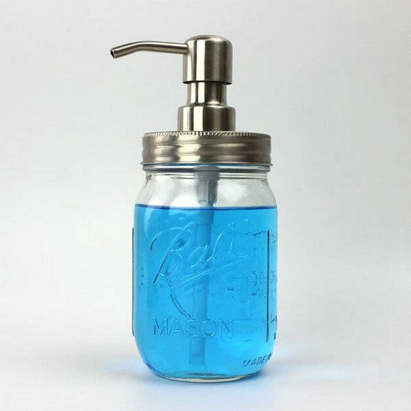 Wholesale 100 Packs Diy Mason Jar Soap Dispenser Kit 304 Stainless Steel Pump & Lid No Jars - image 1