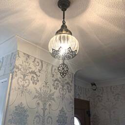 Free Shipping Hanging Lamp, Light, Moroccan Light, Moroccan Lighting, Turkish Lamp, Moroccan Pendant, Lantern - thumbnail 2