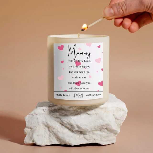 Mother's Day Poem Candle For Mum - Poetry Gift Box - image 1