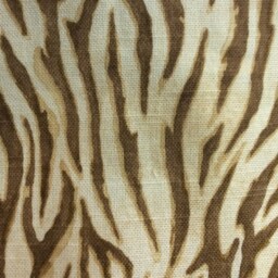 Zebra Print Pillow Cover, Animal Linen Brown Pillow, Designer Pillow, Animal Throw Brown , 20x20 - thumbnail 3