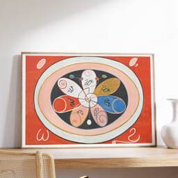 Hilma Af Klint Abstract Evolution Series Art Print, Colorful Gallery Wall, Exhibition Poster, Modern Home Decor, Printable Gift, Digital - thumbnail 2