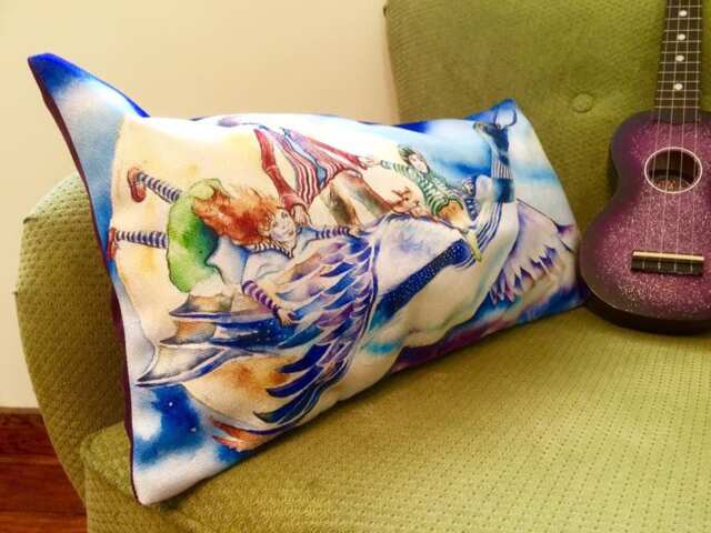 Magical Loon Decorative Cushion Cover - image 1