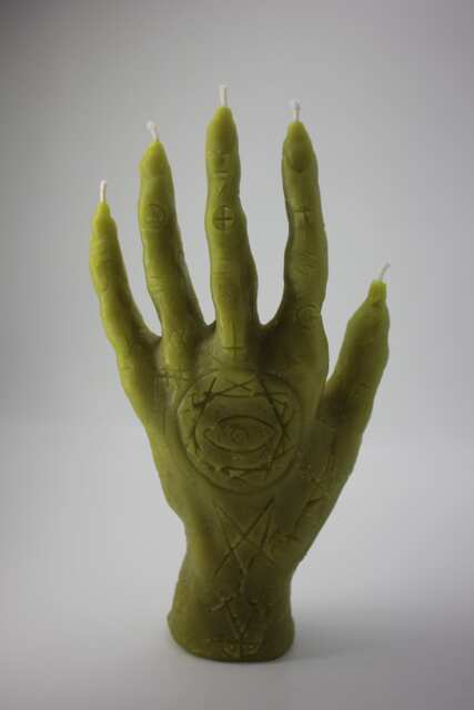 Hand Of Glory Scented Wax Candle - image 1