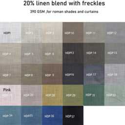 85 Colors Custom Roman Shades With Valance, Shade With Chain System, Window Blind, Window Treatment, Cotton Blend Roman Blind Border Trim - thumbnail 4