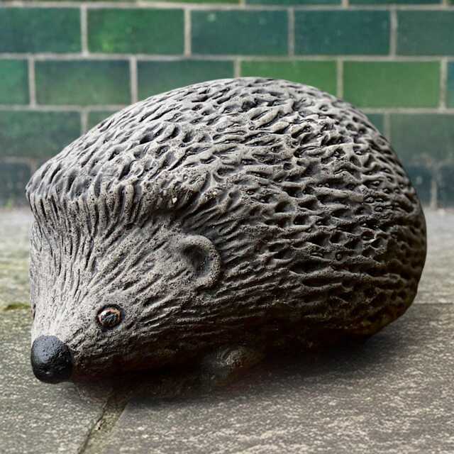 Stone Hedgehog Sculpture Garden Figurine Concrete Animal Statue Outdoor Ornament Handmade Decoration Hedgehog Lover Gift - image 1