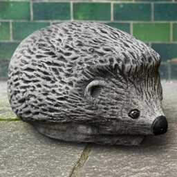 Stone Hedgehog Sculpture Garden Figurine Concrete Animal Statue Outdoor Ornament Handmade Decoration Hedgehog Lover Gift - thumbnail 2