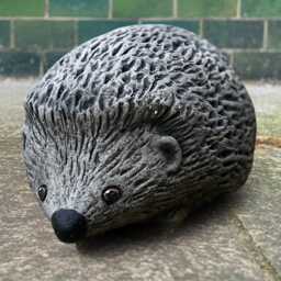 Stone Hedgehog Sculpture Garden Figurine Concrete Animal Statue Outdoor Ornament Handmade Decoration Hedgehog Lover Gift - thumbnail 3
