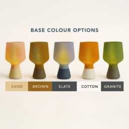 Modern Mesh Vase-Like Table Lamp - 20 Colour Combinations 3D-Printed Desk Ambient Light Fixture - thumbnail 4