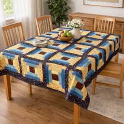 Morning Sunshine Quilt Pattern - Bright Star Patchwork Throw - PDF Download - thumbnail 1