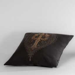 Trishul Pillow Cover 16x16 Cushion Cover, Throw Pillows, Hindu, Case, Psychedelic Gift - thumbnail 4