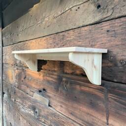 Deep Wall Shelf, Bookshelf, Cookery Books, Display Shelves - in Various Widths - thumbnail 2
