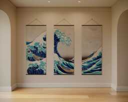 Great Wave Off Kanagawa Tapestry - Wall Hanging Unique Art