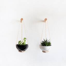 Hanging Succulent Planter Mini, Wall Plant Hanger, Mini Planter, Hanging, Cactus Hanger - thumbnail 4
