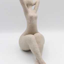 Big Woman Sculpture Modern Statue Home Art Decor Figurine Ornament Gift - thumbnail 4