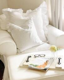 Gray Ticking Stripe Pillow, Pillow Covers, Covers For 20x20 16x16 Pillows, 18x18 All Sizes - thumbnail 1