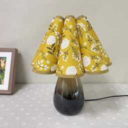 Floral Lamp Shade For Table Lamp, Designer Lampshade, Handmade Lampshade Pendant Light, Floor Wall & Home Decor - thumbnail 2
