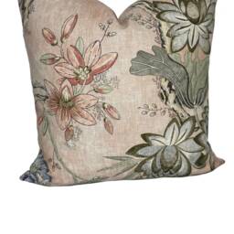 Thibaut Villeneuve Anna French Manor Collection Blush Double Sided Cushion Cover Pillow Cover - thumbnail 2