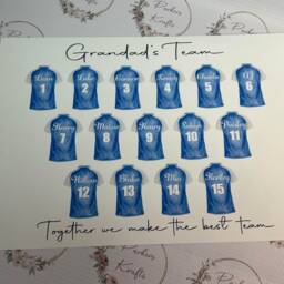 Football Family - Personalised Prints Custom Shirt Gift For Dad Birthday Gifts Fan - thumbnail 2