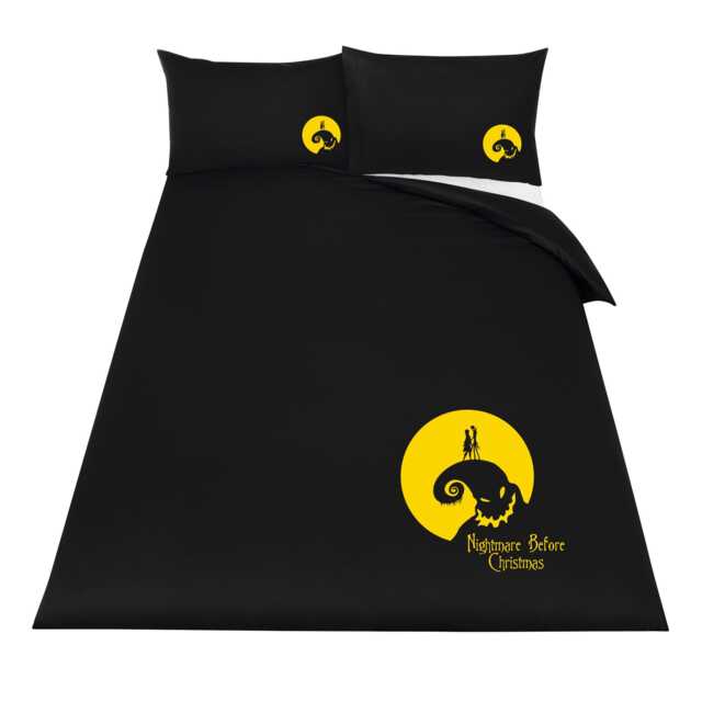 Black Nightmare Duvet Set Bedding Geek Nerd - image 1