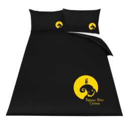 Black Nightmare Duvet Set Bedding Geek Nerd - thumbnail 1