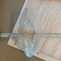 Polyhedra, Spare Parts For Chandeliers Or Sconces, in Murano Glass, Transparent Color - thumbnail 3