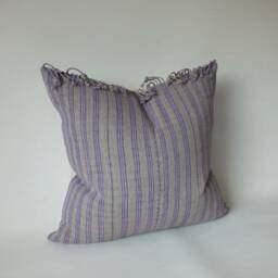 Vintage Hmong Pillow Case Handwoven Ethnic A Piece Of Tribal Textile Throw Pillow Textiles Frazada Cushion Cover Pastel Colours - thumbnail 3