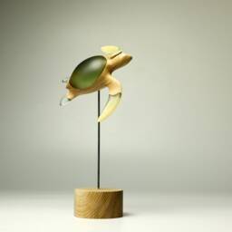 Duo Turtle Sculpture - 5 - thumbnail 4