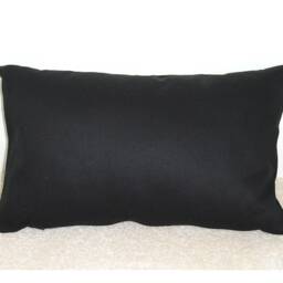 "10x16 Tempur Travel Pillow Cover With Zip 40x26cm Block Solid Black Color Casper Nap Bolster Oblong Cushion Case Sham Pillowcase 16""x10" - thumbnail 2