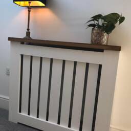 Handmade Fsc Wood Radiator Cover - 18cm Depth - thumbnail 3