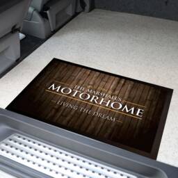 Personalised Motorhome Mat - Wood Effect Campervan Door Mat 60 X 40 cm Lm102 Van Life Accessories - thumbnail 4