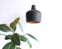 Black Wood Chandelier Lighting, Large Pendant Light Rustic For Kitchen Island, Scandinavian Lamp - thumbnail 1